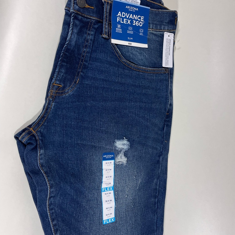 Arizona Mens Advance Flex 360 Slim Fit Jean